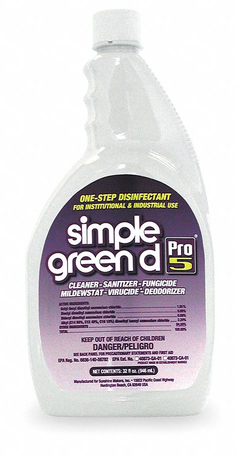 Disinfectant/Sanitizer, Size 32 oz.