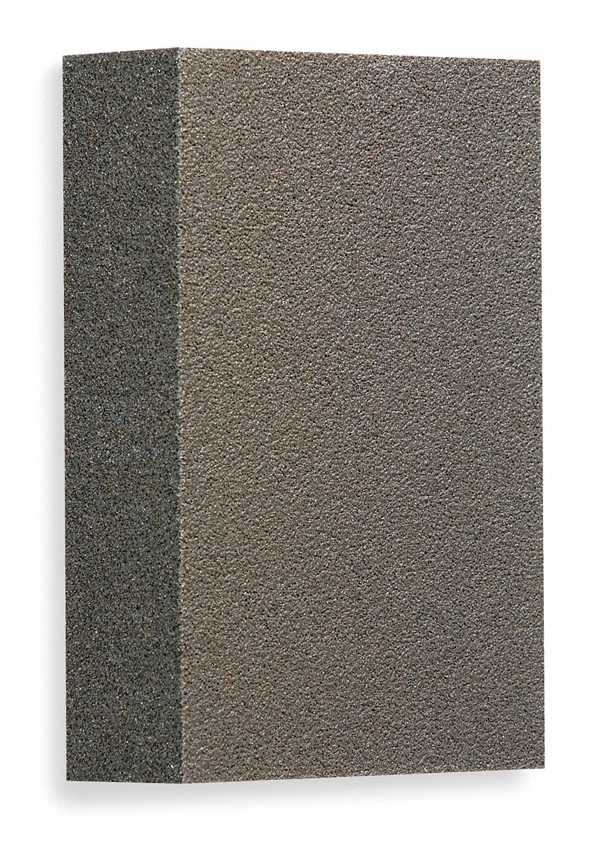 Sanding Sponge, Coarse, 4-3/4x3-3/4x1/2 In