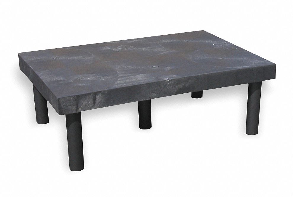 Dunnage Rack, 750 lb., HDPE, 36 W x 24 D