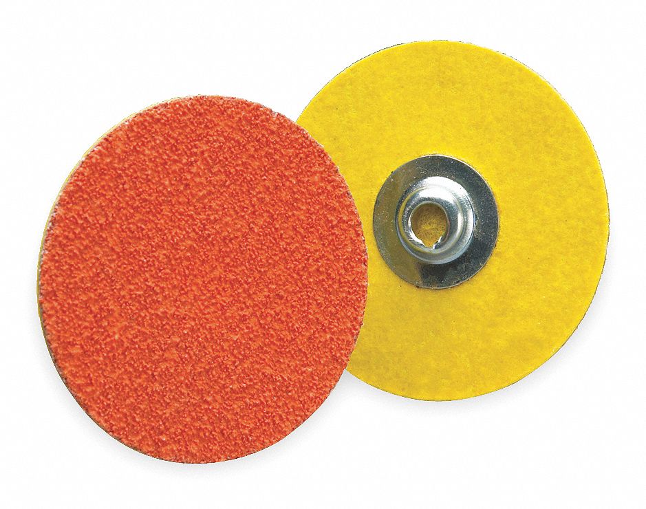 Locking Disc, CerAlO, 1-1/2in, 60Grit, PK100