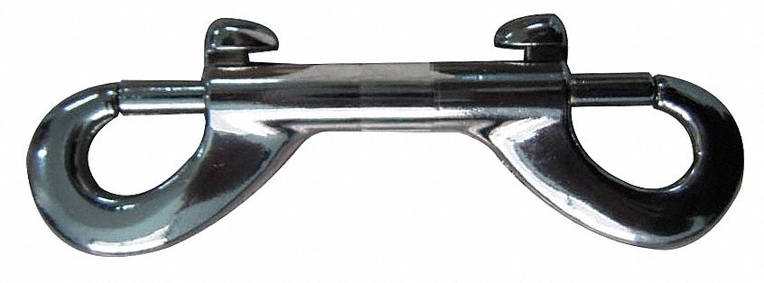 Double Snap Bolt, Chrome, 3-7/16 In