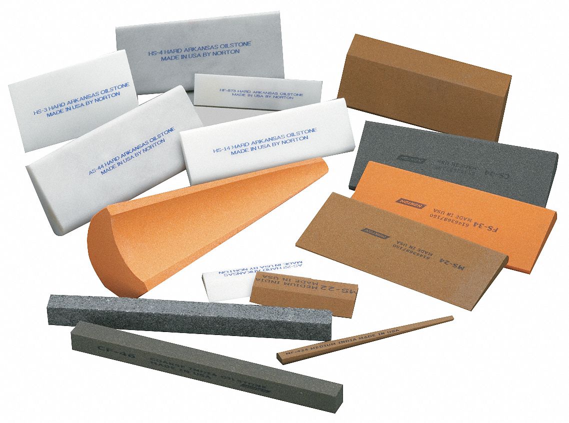 Sharpening File, Sq, A/O, Orange/Brn, Crs