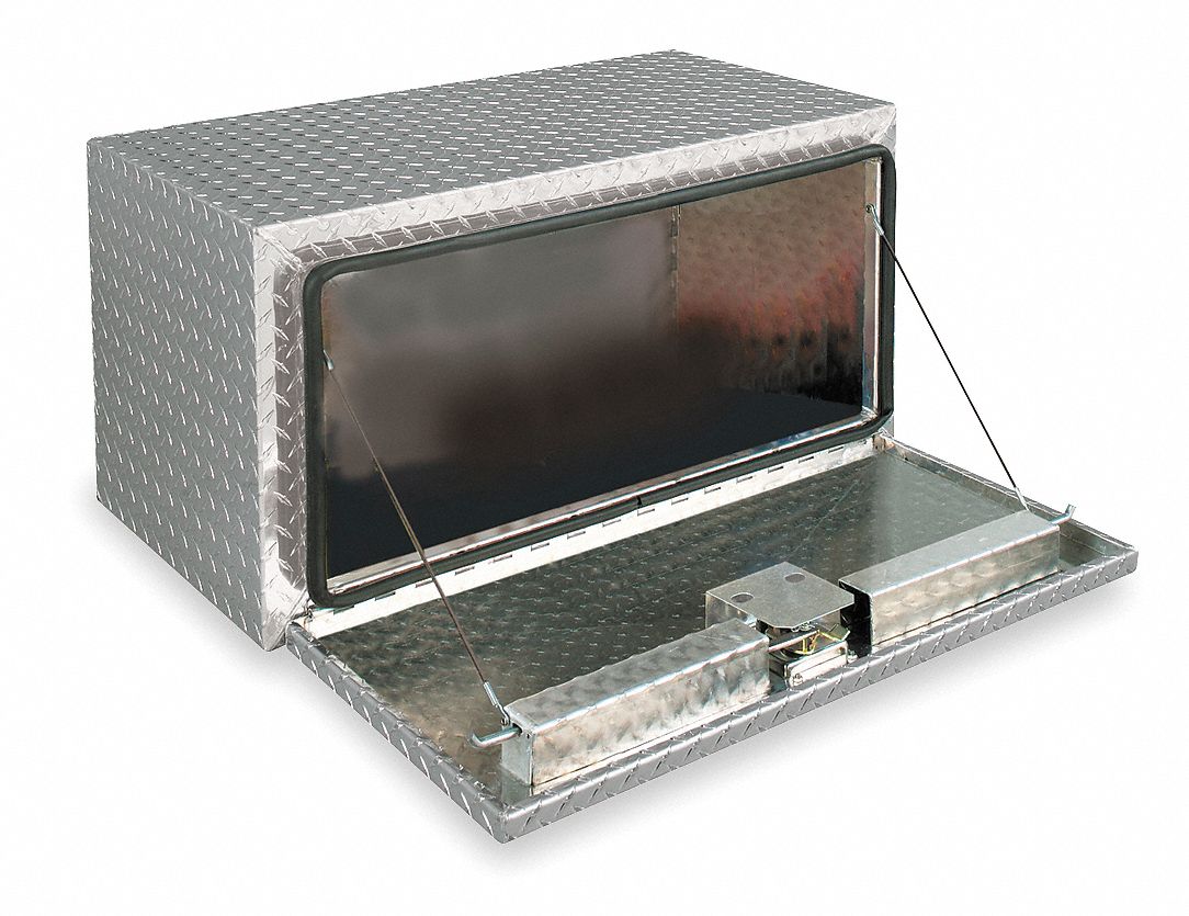 Truck Box, Underbed, 4.3 Cu-Ft, Aluminum