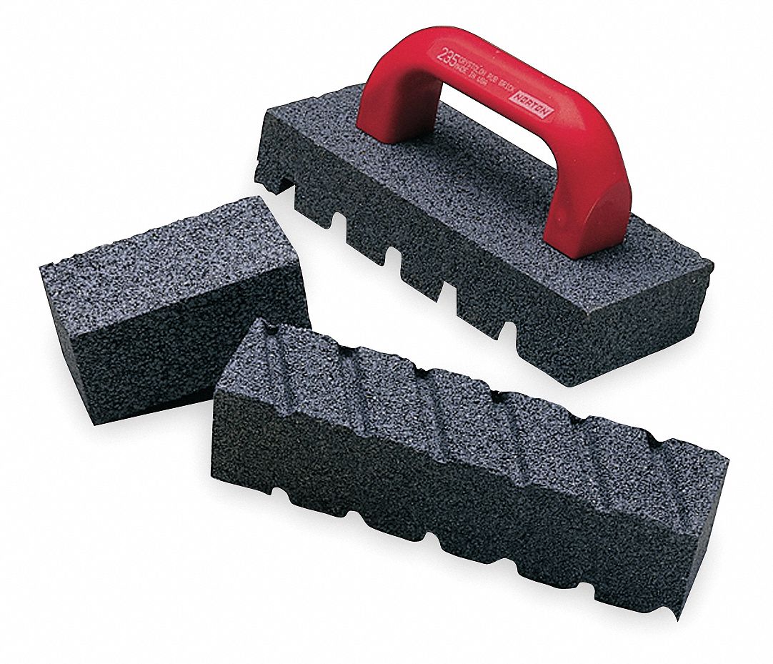 Rubbing Brick, 8x2x2 In, Coarse, SC