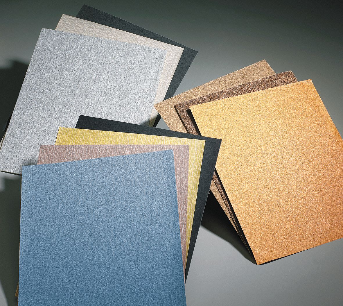 Sanding Sheet, 11x9 In, 320 G, AlO, PK3