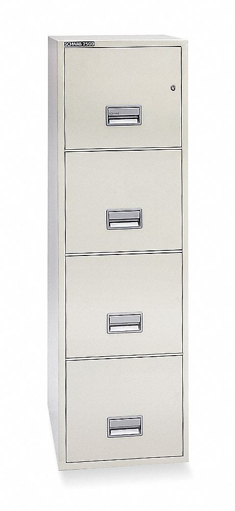 File, Fire, Legal, 4 Shelves, 53 9/16H