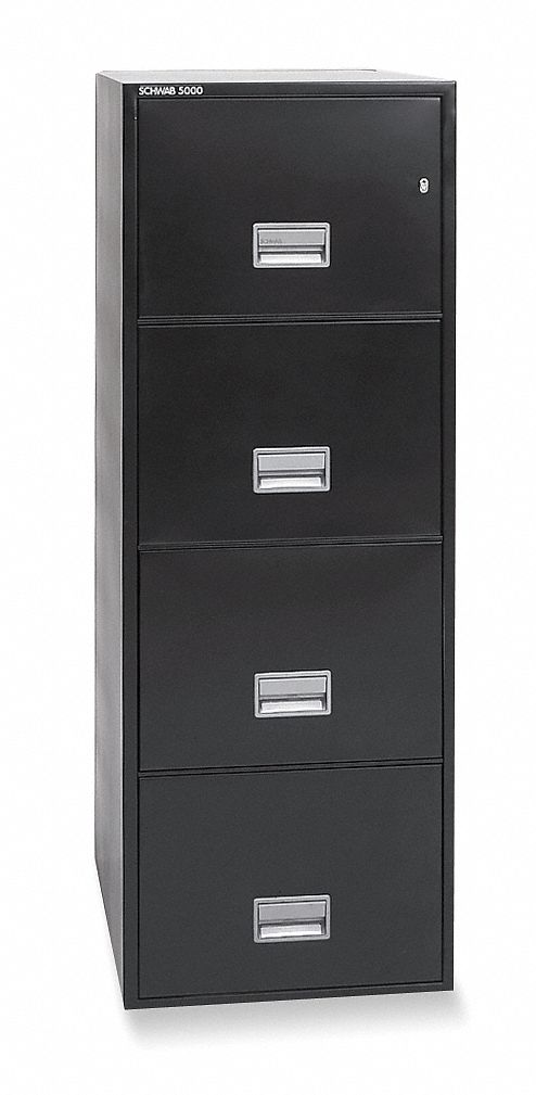 File, Fire, Letter, 53 9/16Hx16 5/8W, Black