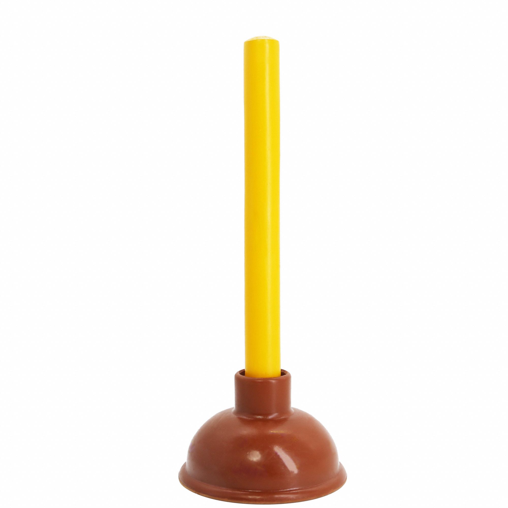 Forced Cup Plunger, Rubber, Cup Size 4In.