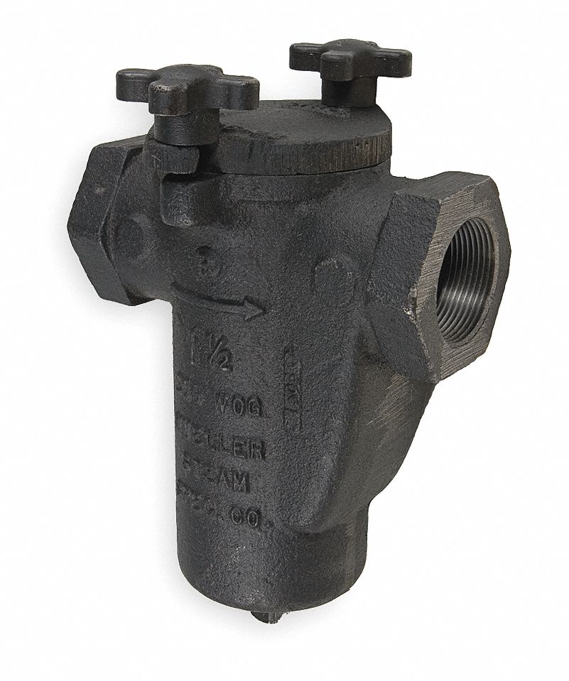 Basket Strainer, Cast Iron, 2 In
