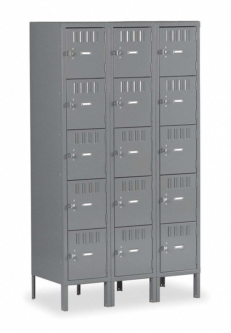 Locker, 5 Box, 3 Wide