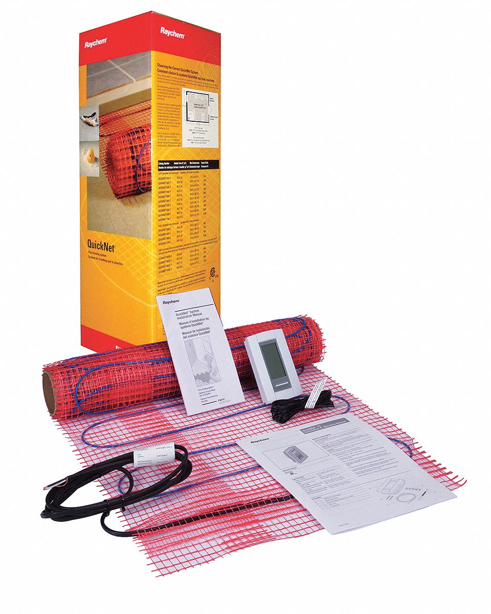 Electric Floor Warming Kit, 12 ft. L