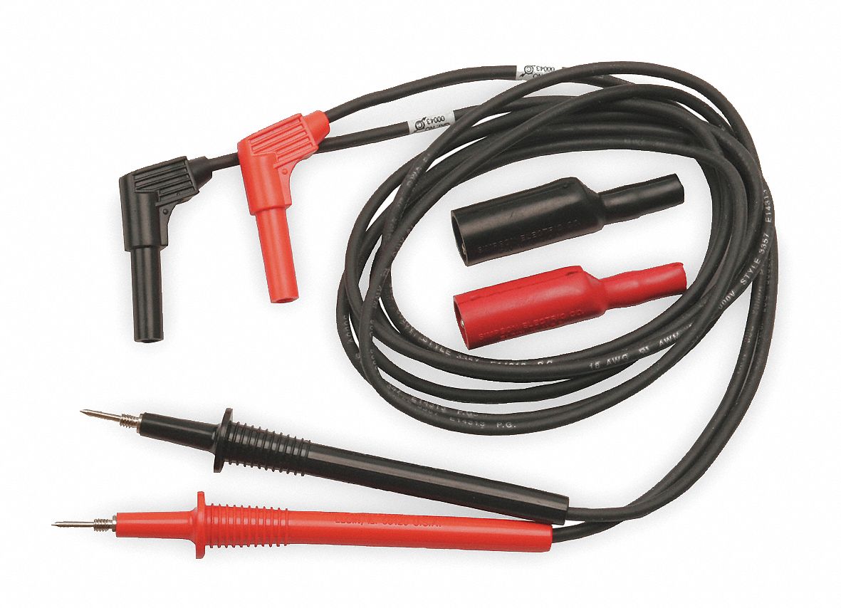 Test Lead, Black/Red, PR