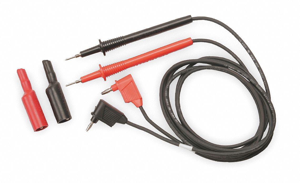 Test Lead, Black/Red, PR