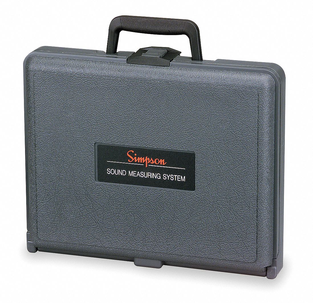 Carrying Case, Plastic, Gray