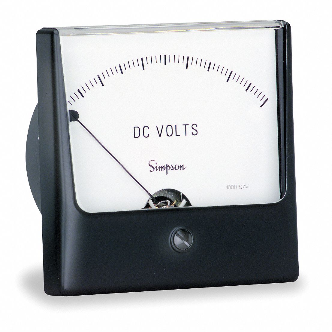 Analog Panel Meter, DC Voltage, 0-15 DC V