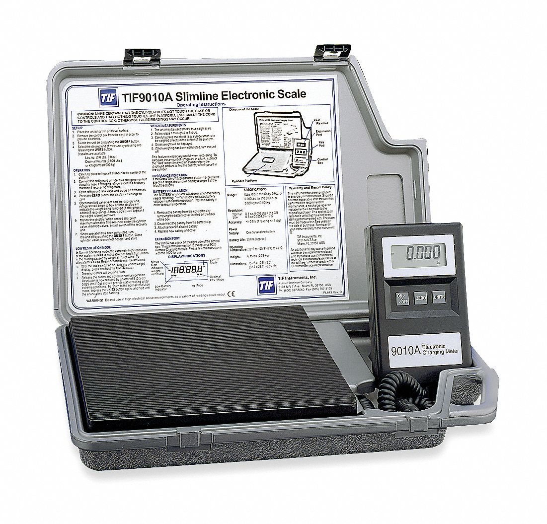 Refrigerant Scale, Electronic, 110 lb