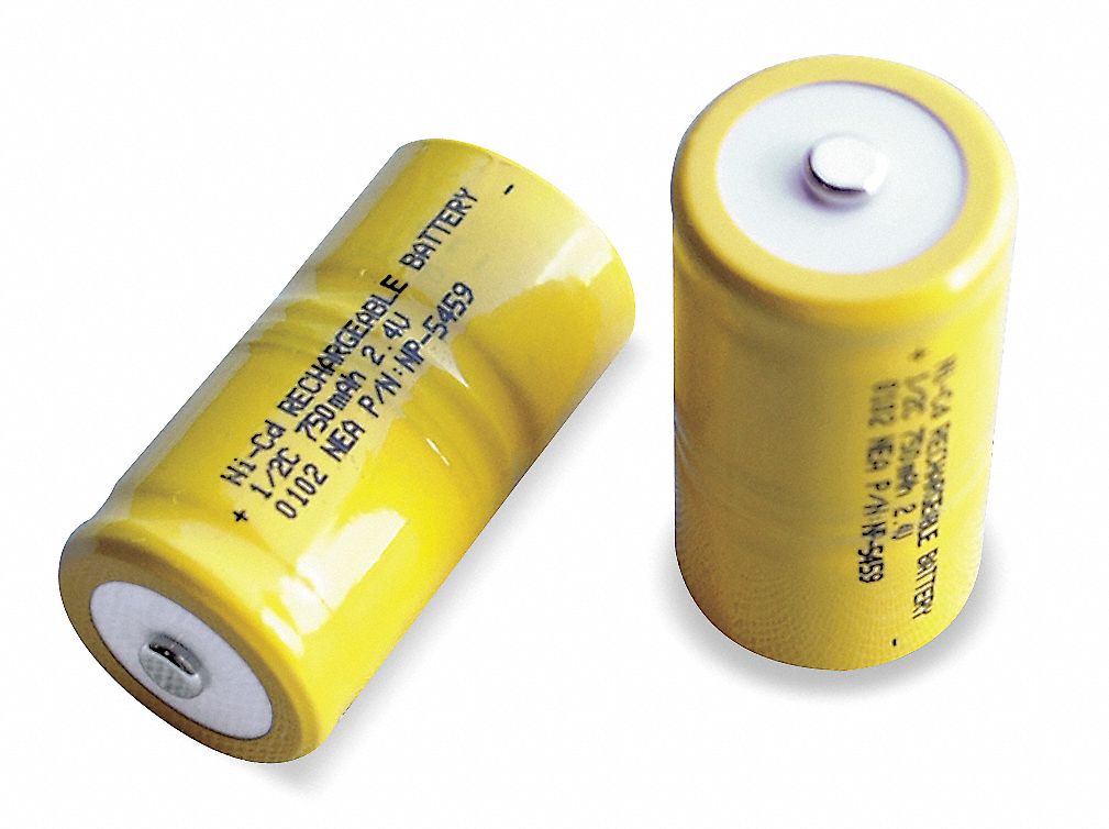 Battery, Nicad, Pk2