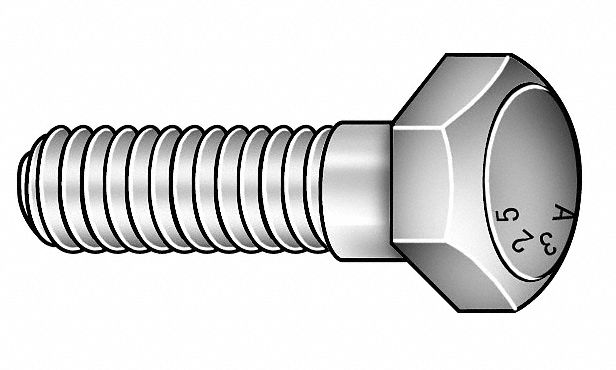 StructuralBolt, 1 1/8-7x2 3/4, Pk170
