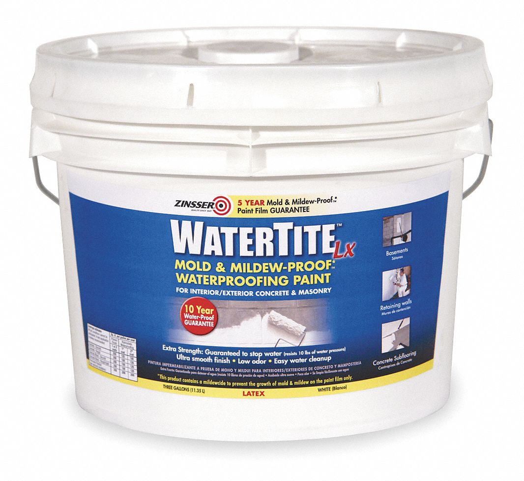Floor Paint, 3 gal, Bright White