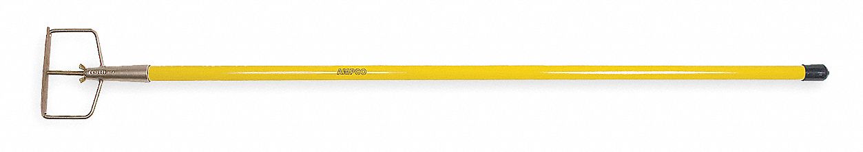 Mop Holder, AL, Yellow, 6-1/2 to 9 In. L