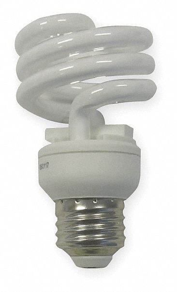 Screw-In CFL, 13W, T2, Medium