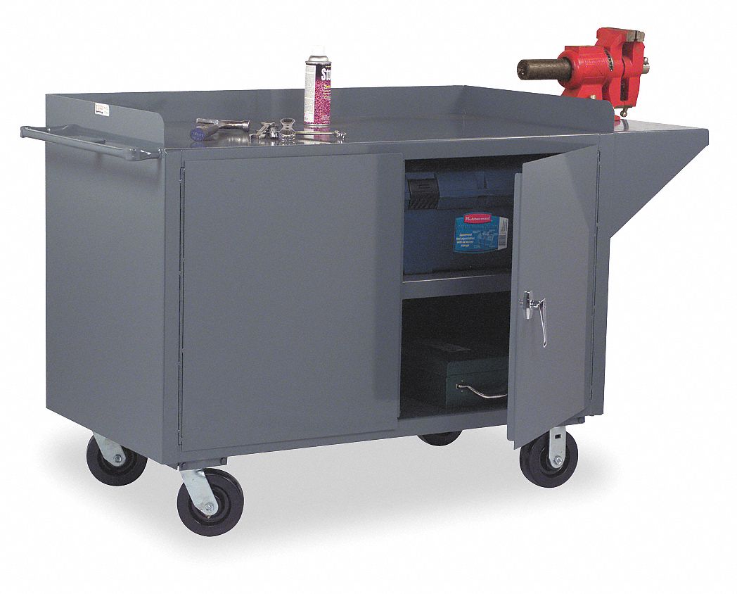 Mobile Service Bench, 60 In. L, 24 In. W