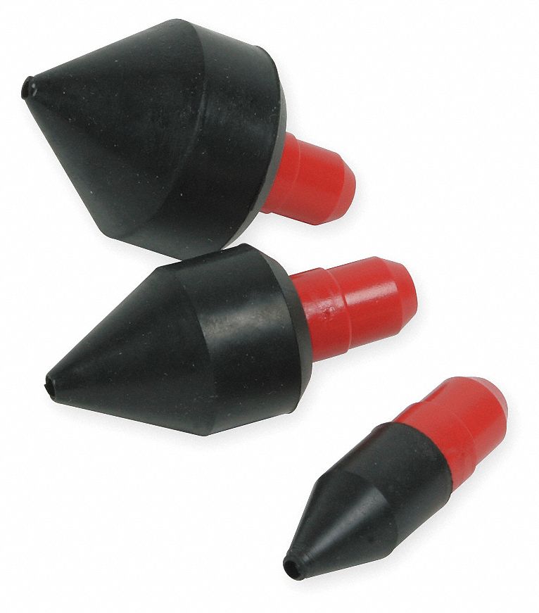 Air Gun Nozzle Kit, 1-7/8 to 2-1/4 In. L