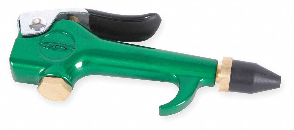 Air Gun, Green, 150 psi, 11 scfm, 5 In. L