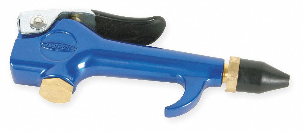 Air Gun, Blue, 150 psi, 5 In. L, 11 scfm