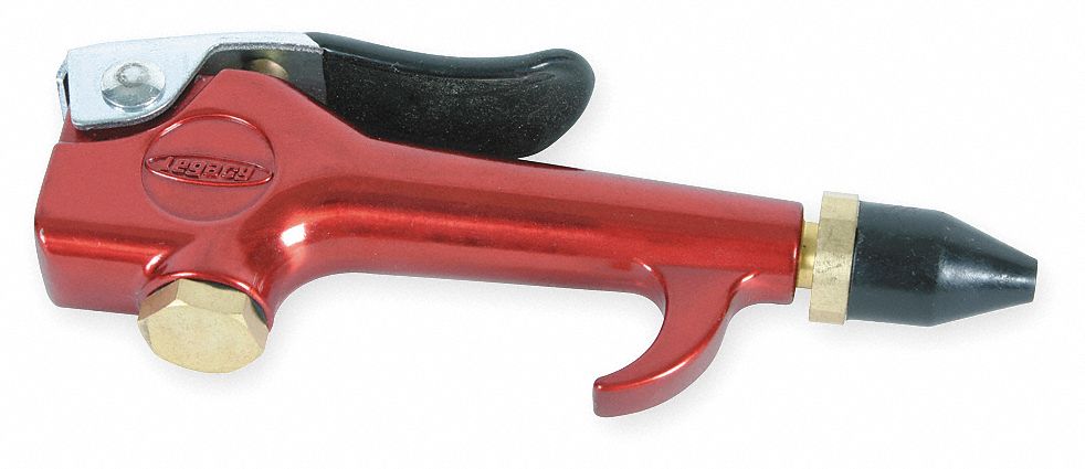 Air Gun, Red, 150 psi, 5 In. L, 11 scfm