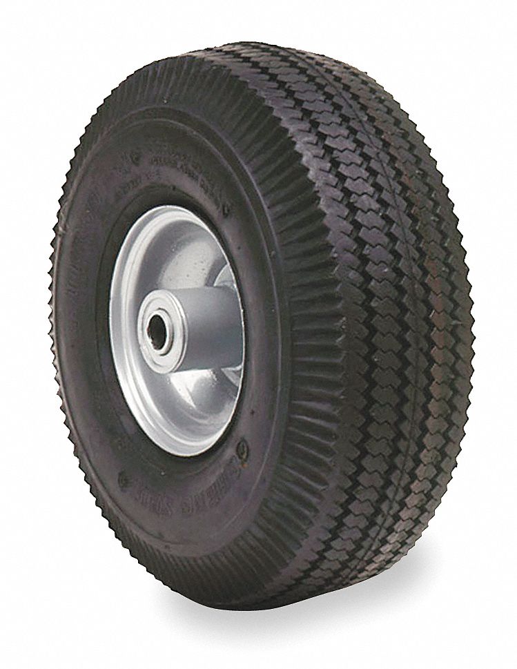 Wheel, Pneumatic, 10 In x 4 In