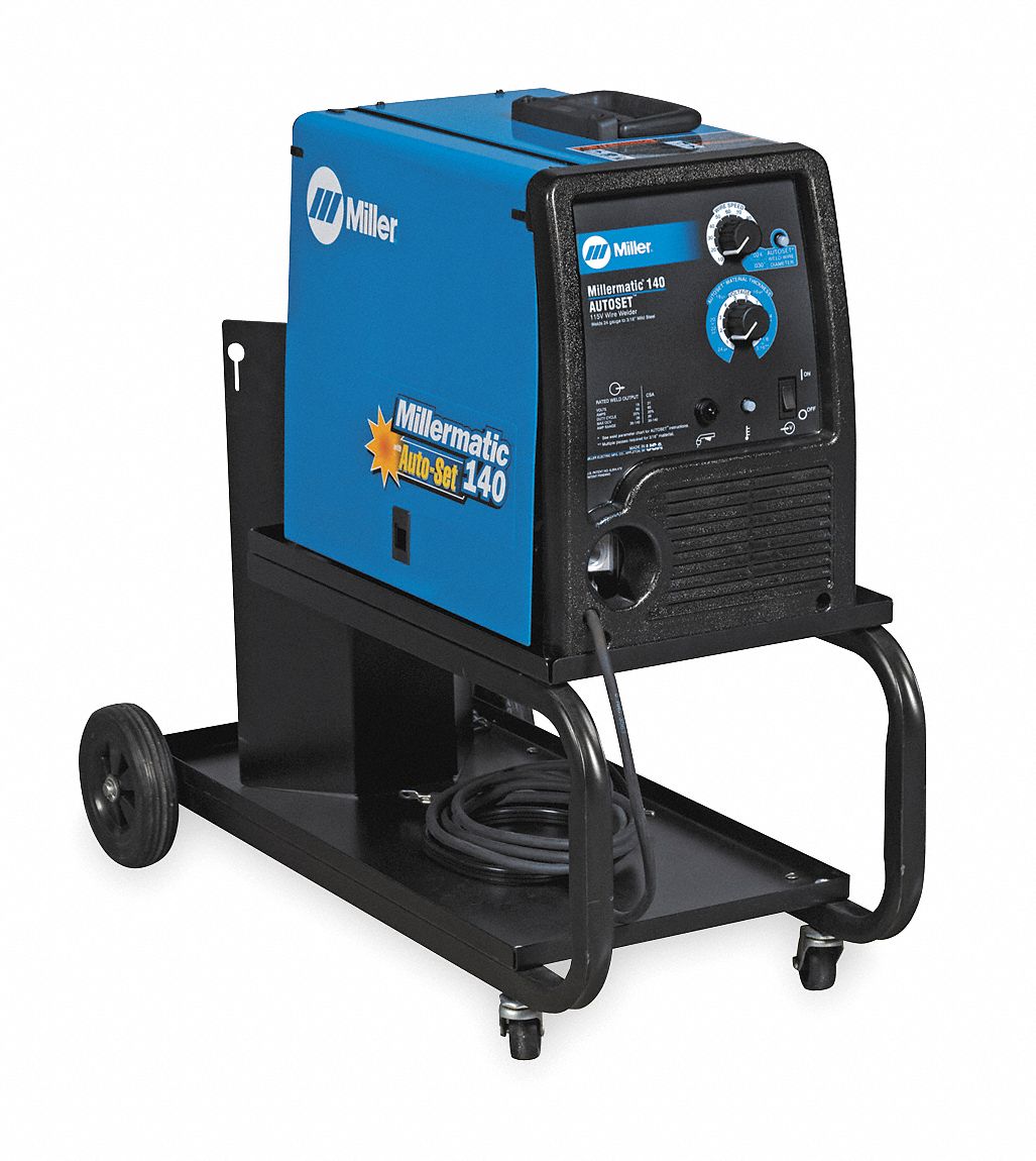 MIG Welder, 115 V, Input 20 A, 60 Hz