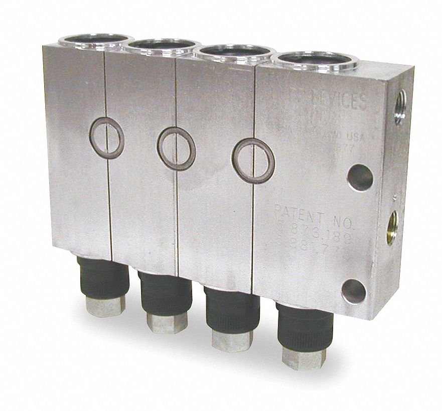 Air Precision Metering Pump, Four Feed