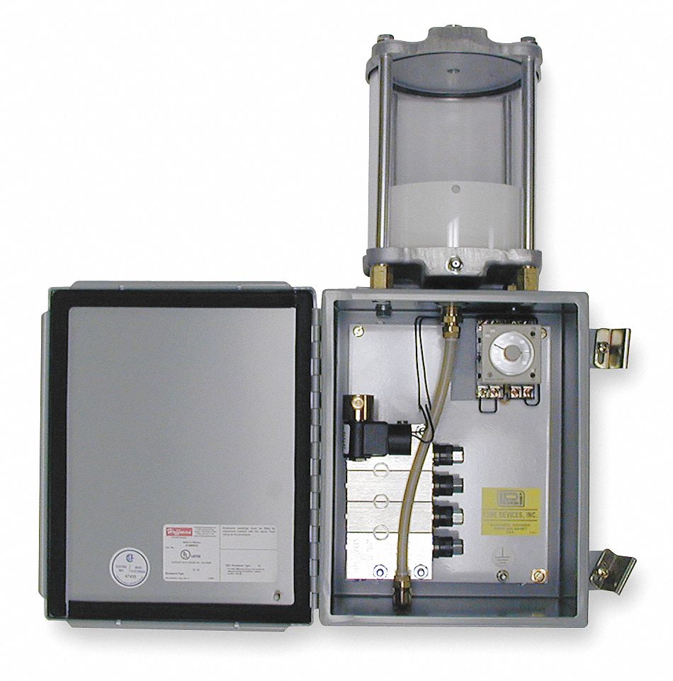 Grease Lubrication System, 4 Feed