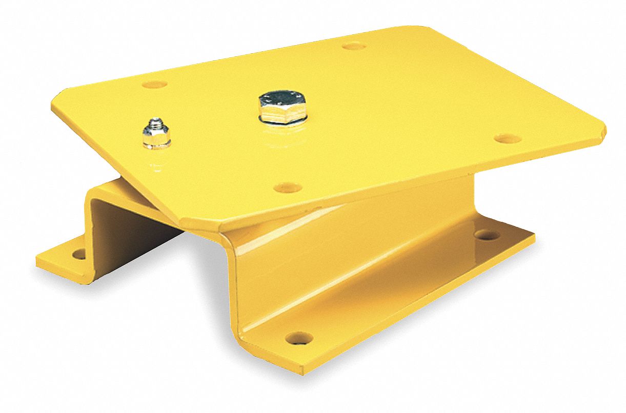14 In. Pivot Base, Weatherproof, Yellow