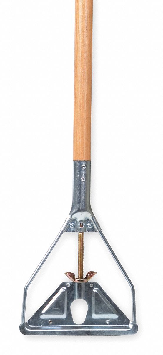 Mop Handle, 60In., Wood, Natural