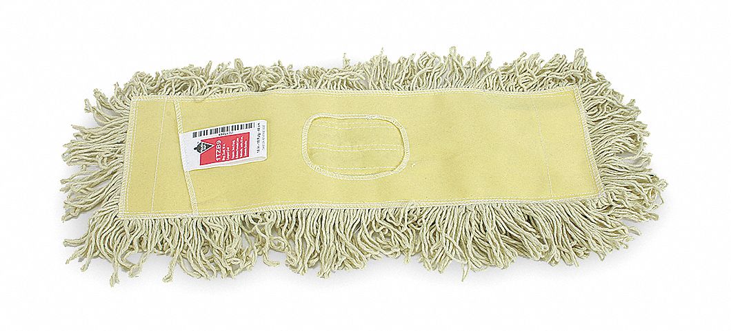 Dust Mop, Sz 24 In, Yellow