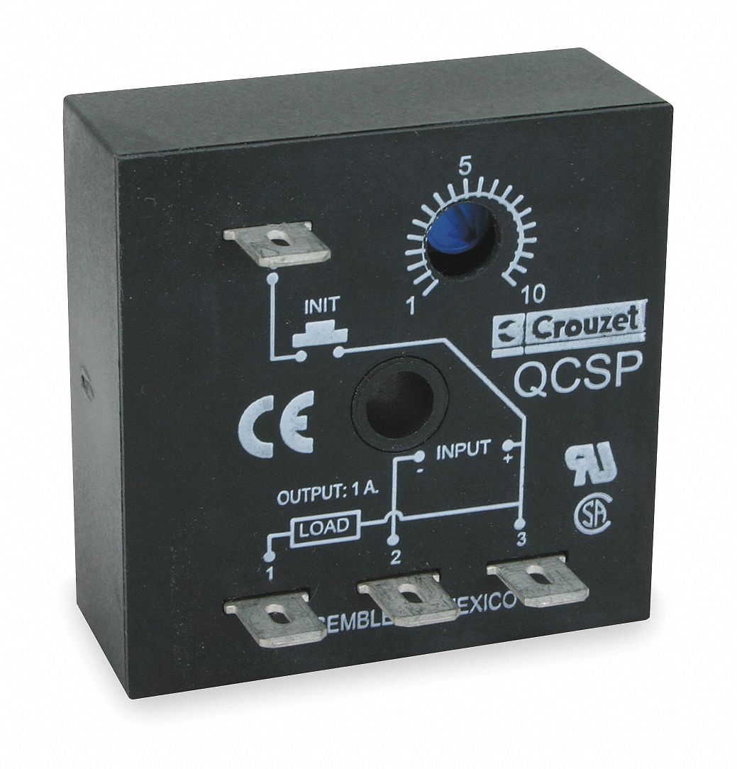 Relay, Solid State, Off Delay, 10 Sec