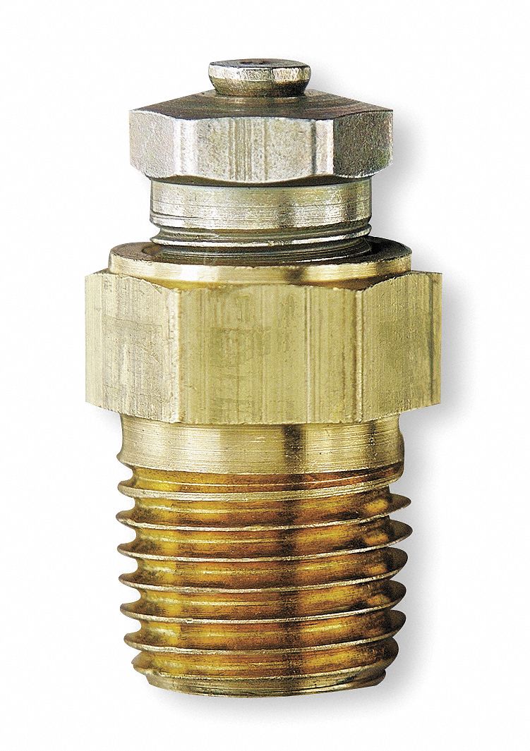 Relief/Filler Vent Plug, 3/8-18, 1.19 H