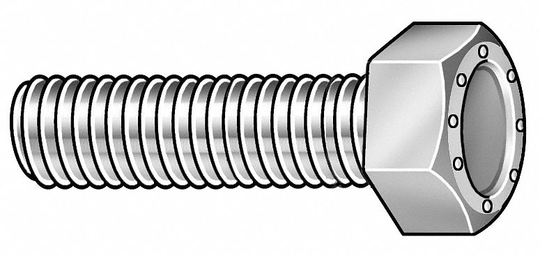 Hex Cap Screw, 5/8-11 x 1 3/4, PK 25