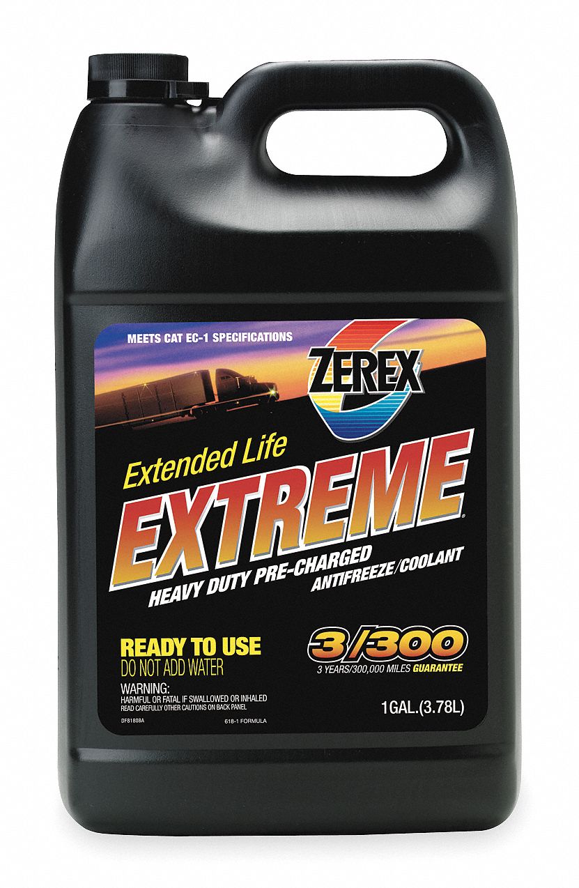 Antifreeze/Coolant, HD Ext. Life, 1 Gal