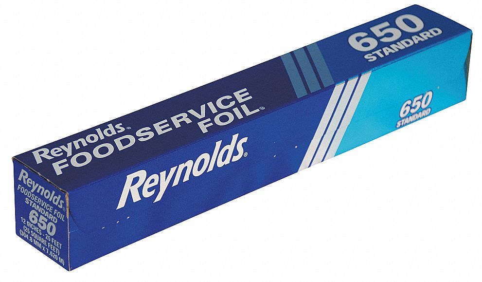 Aluminum Foil, 25 Ft Roll