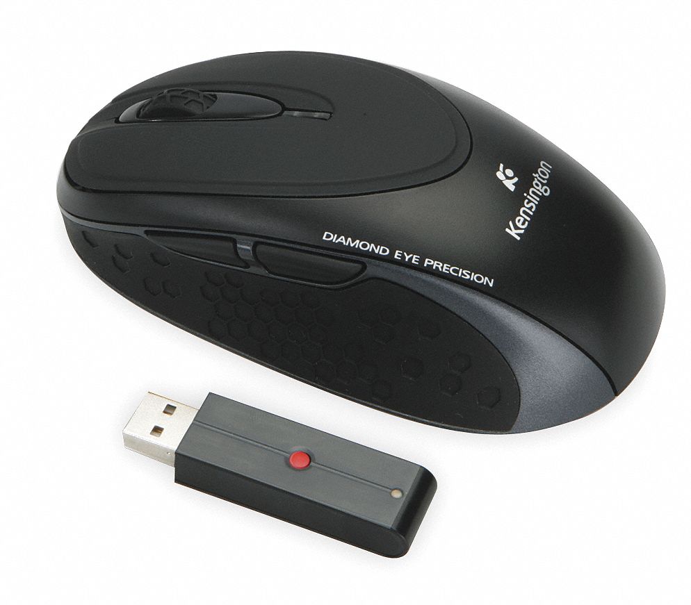 Mouse, Wireless, Optical, Black