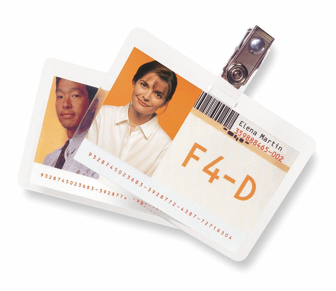 Laminating Pouches W/Clips, PK25