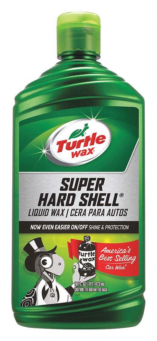 Liquid Car Wax, 16 Oz, Bottle, White