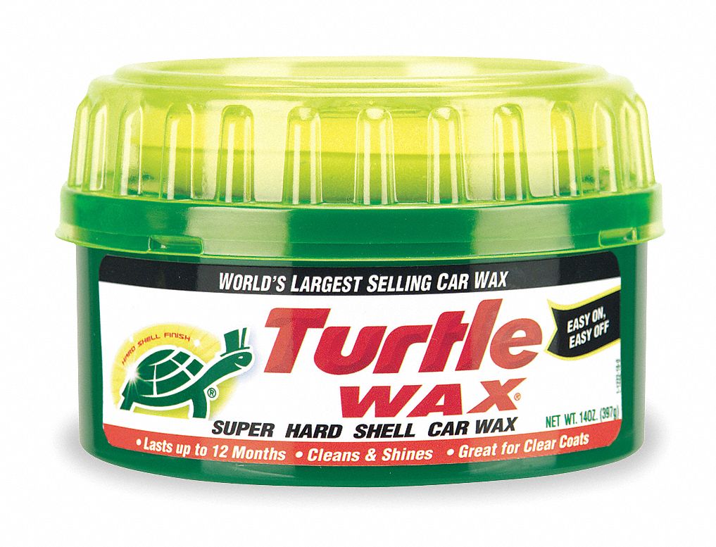 Paste Car Wax, 14 Oz, Can, Green