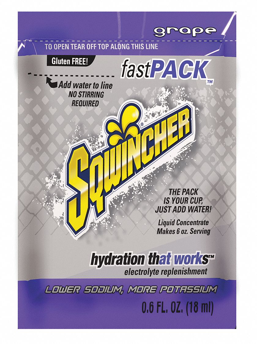 Sports Drink Mix, Grape, PK50