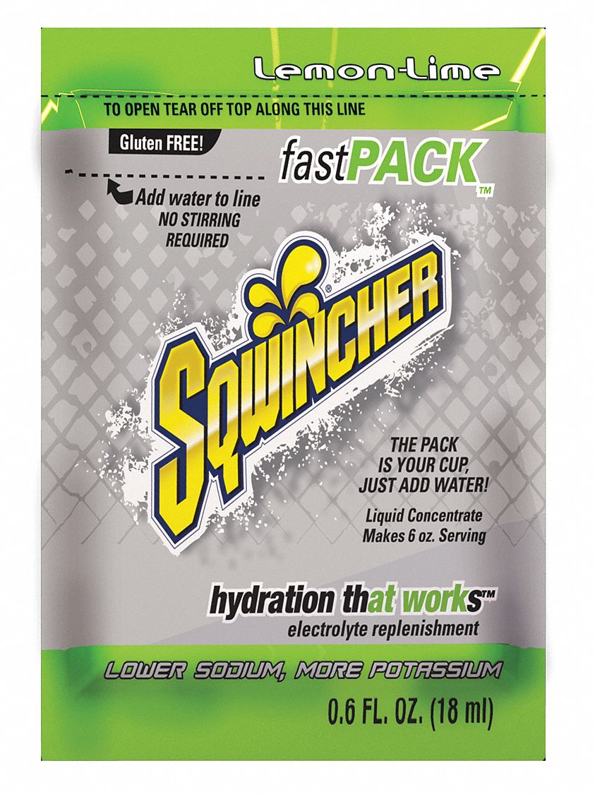 Sports Drink Mix, Lemon-Lime, PK50