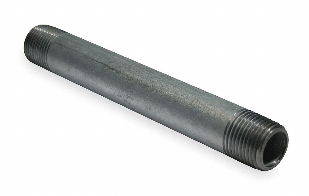 Nipple, Rigid Conduit, 1/2In, 8In Length