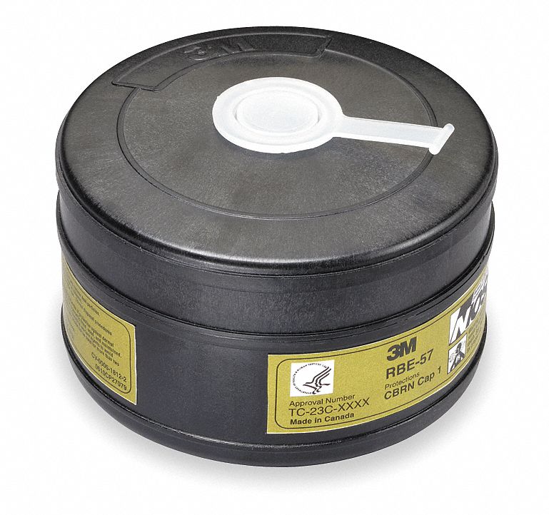 PAPR Cartridge, Olive, PK 6